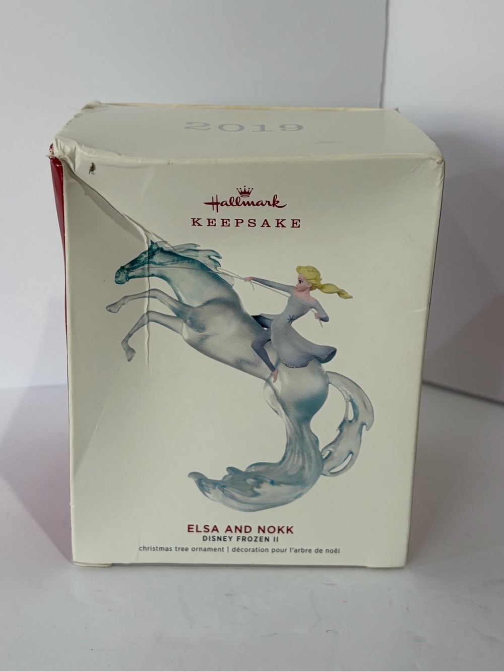 2019 Hallmark Keepsake Elsa and Nokk Ornament